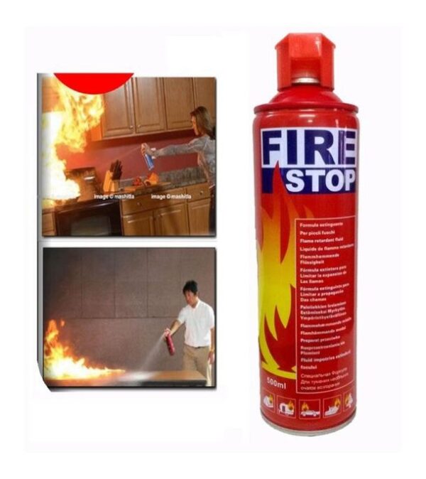 Fire Stop Spray - 500ml - Provides a portable and efficient line of defense against fires - Image 2