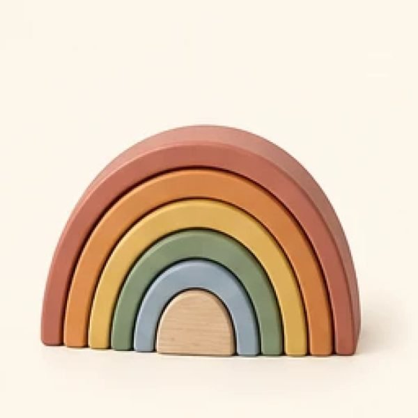 Rainbow Wooden Stacker
